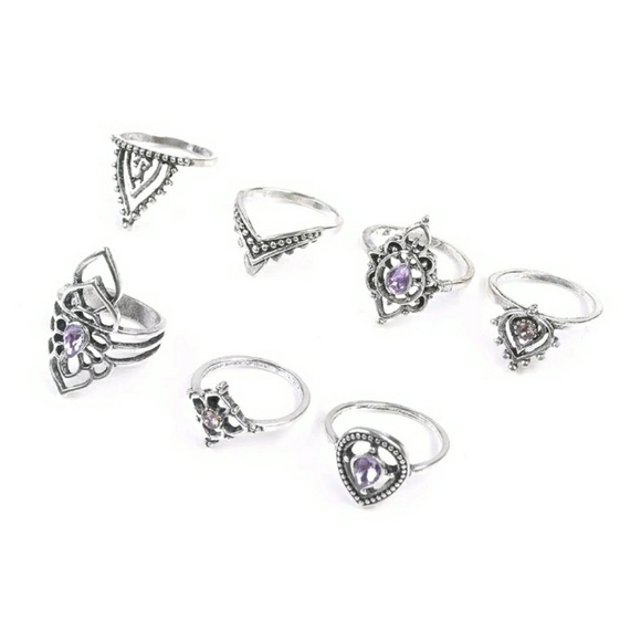 Bohemian ring collection - Picture 4 of 4